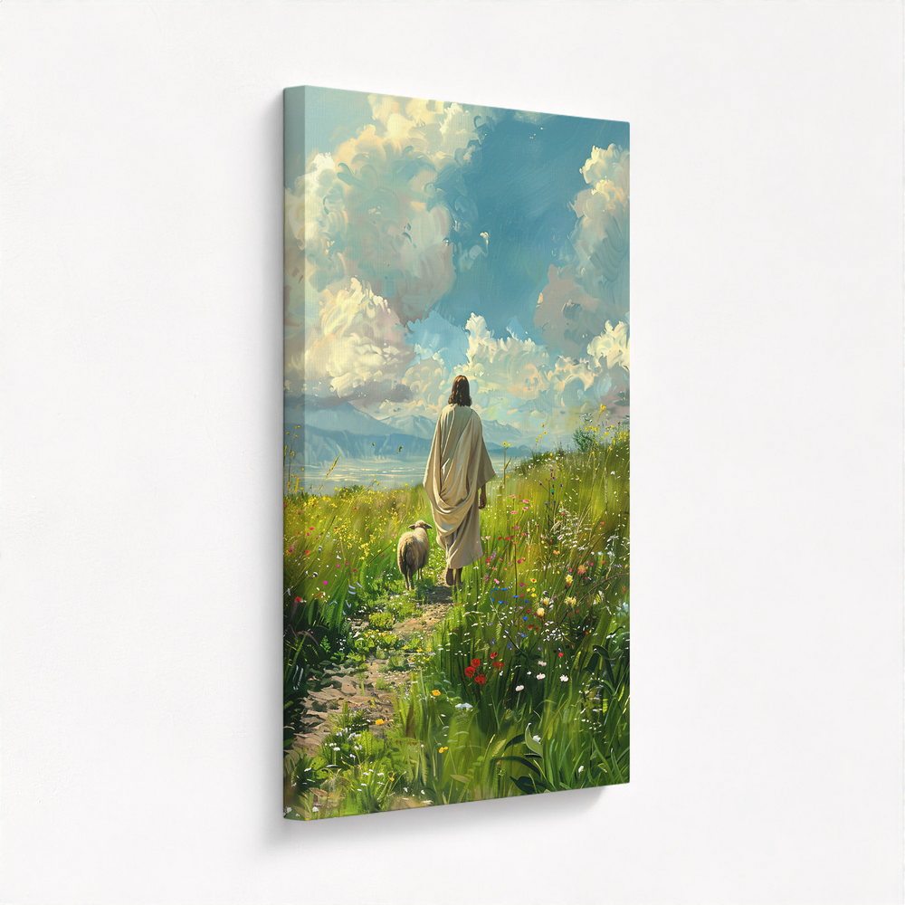 Jesus the Good Shepherd Painting