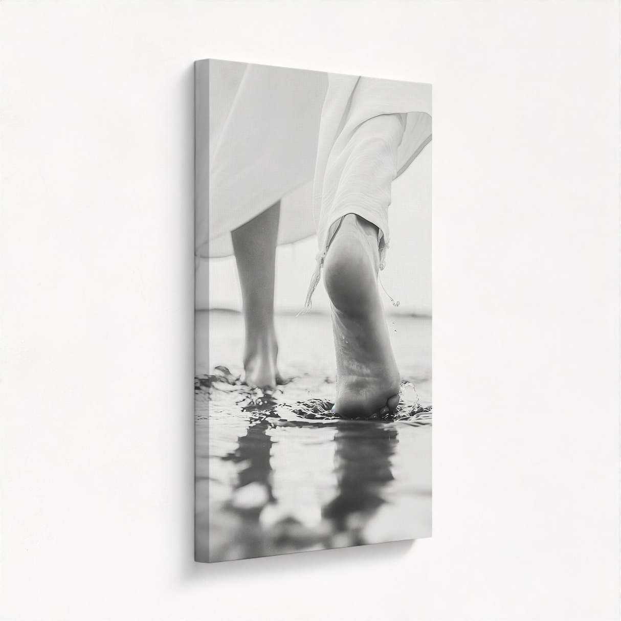 Steps of Faith - Jesus Walking on Water Art