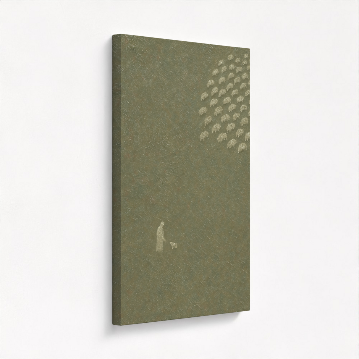 Jesus And The Lost Sheep Painting