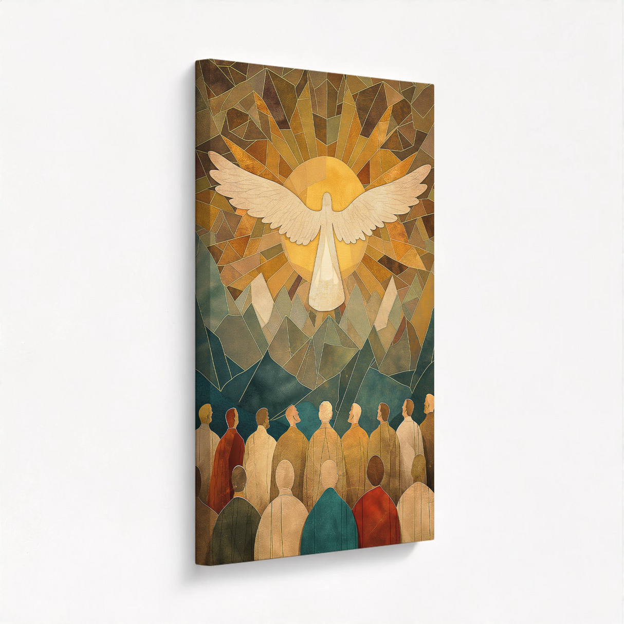 Holy Spirit Art - Pentecost Moment