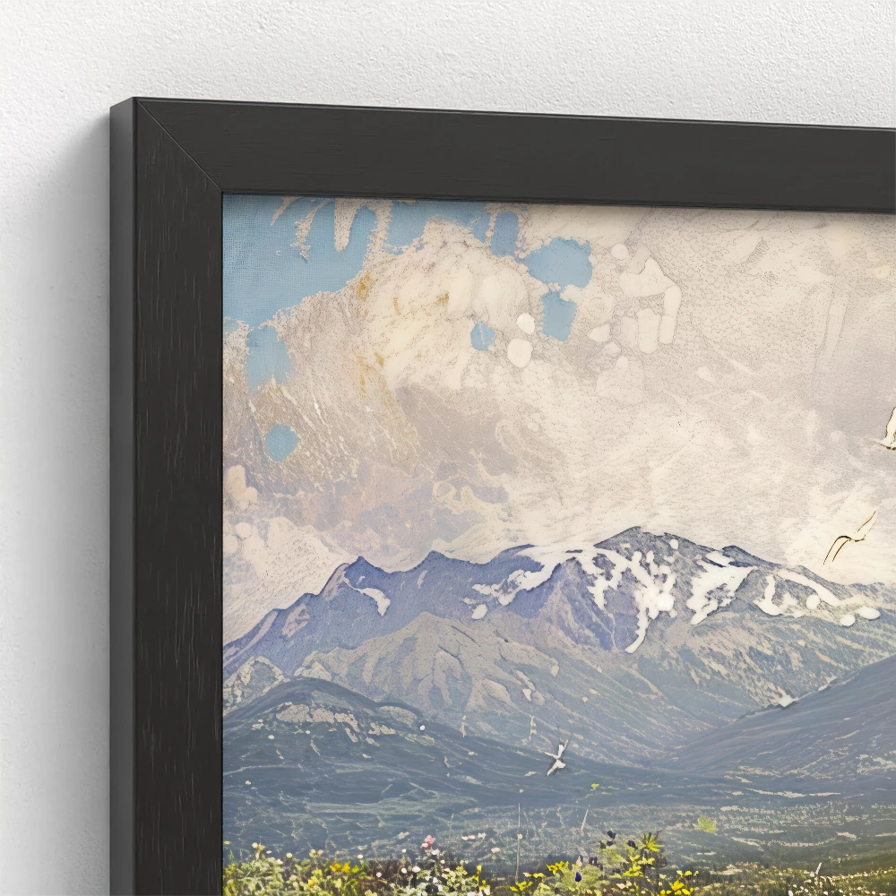 Jesus Christ Artwork - Serenity in the Meadow