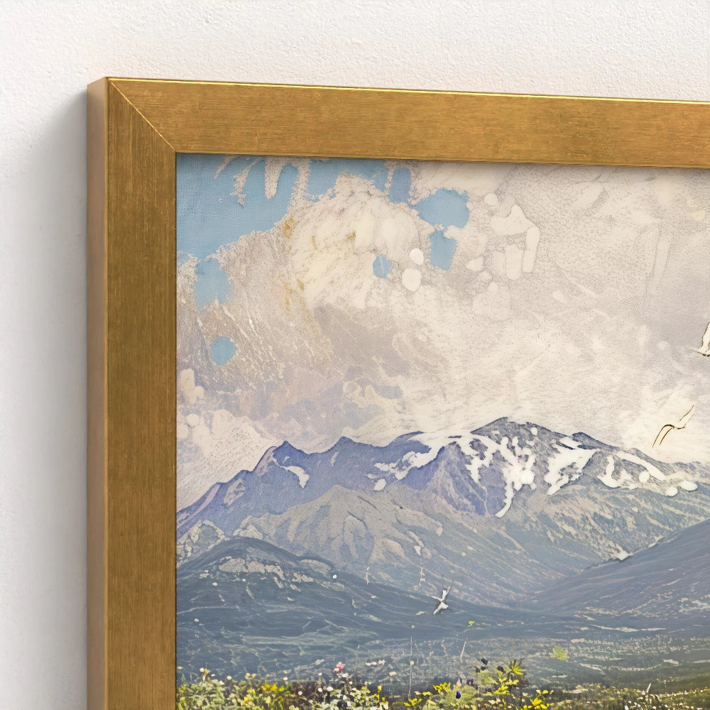 Jesus Christ Artwork - Serenity in the Meadow