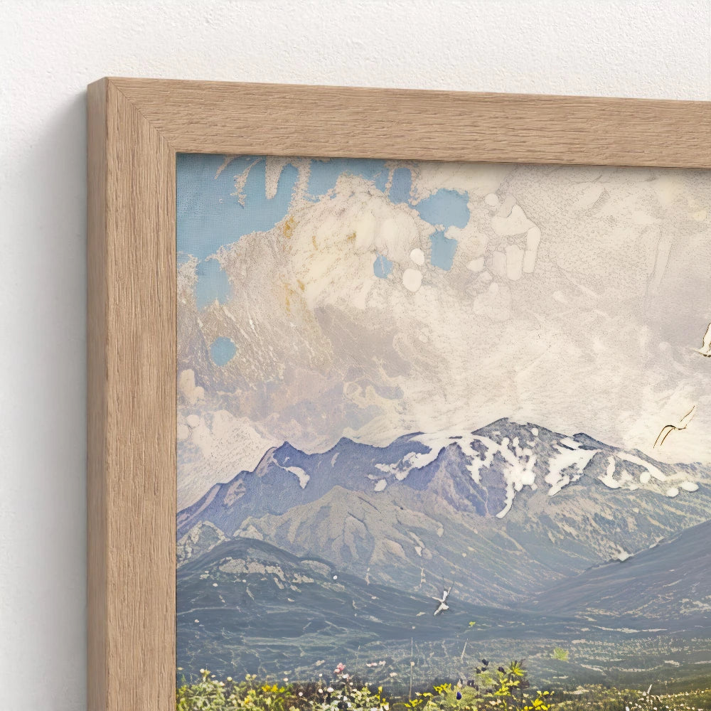 Jesus Christ Artwork - Serenity in the Meadow