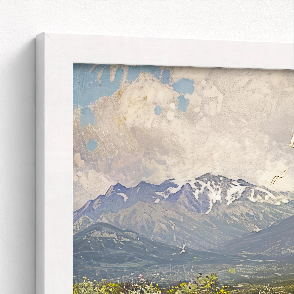 Jesus Christ Artwork - Serenity in the Meadow