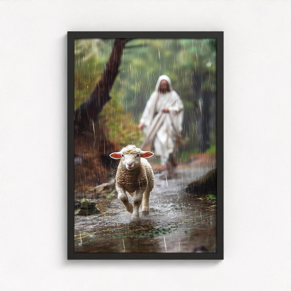 Picture of Jesus and Lamb