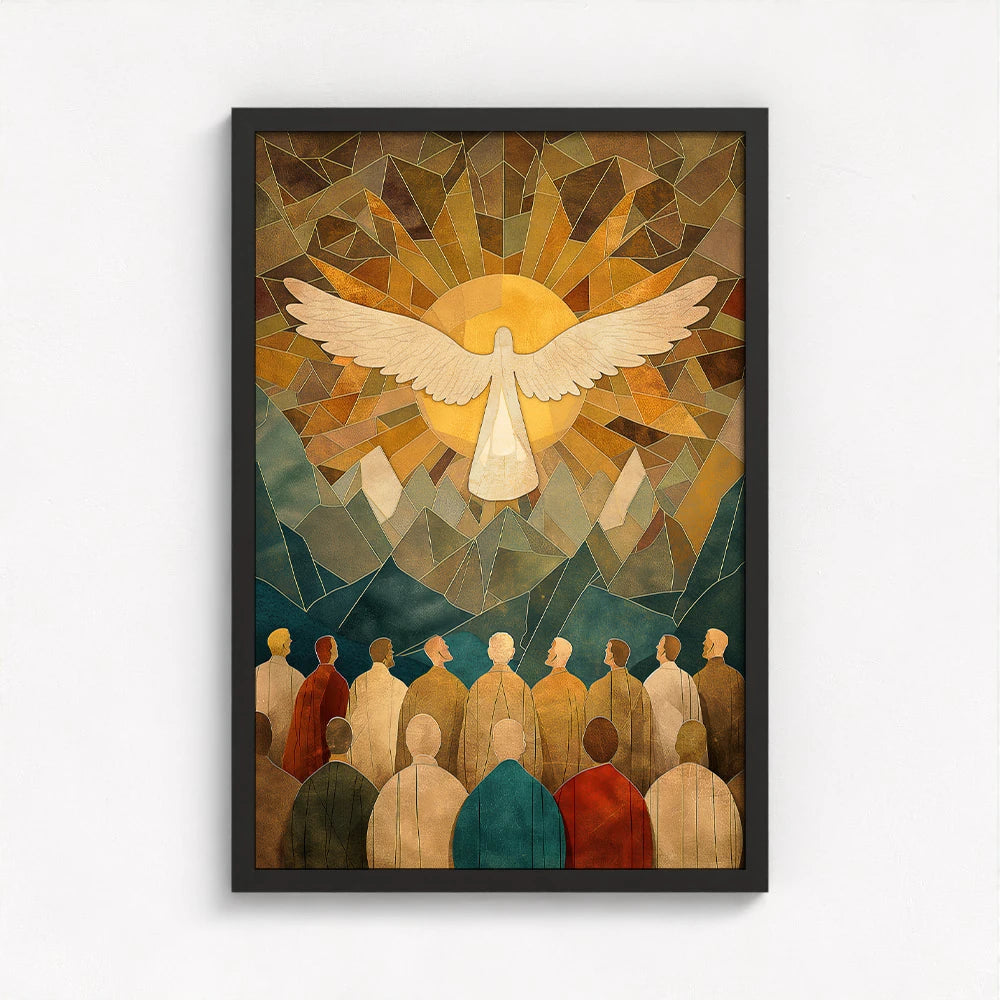 Holy Spirit Art - Pentecost Moment