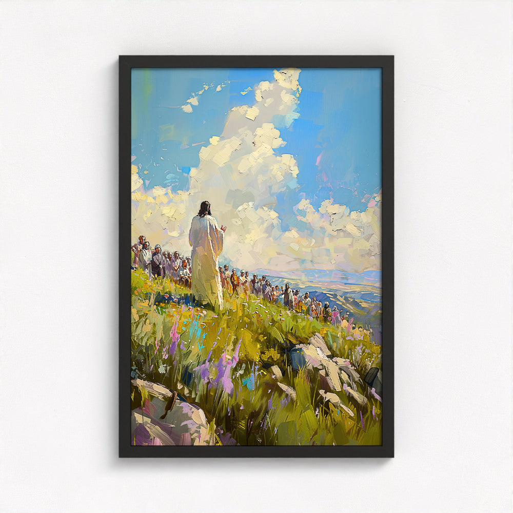 Sermon on the Mount Painting
