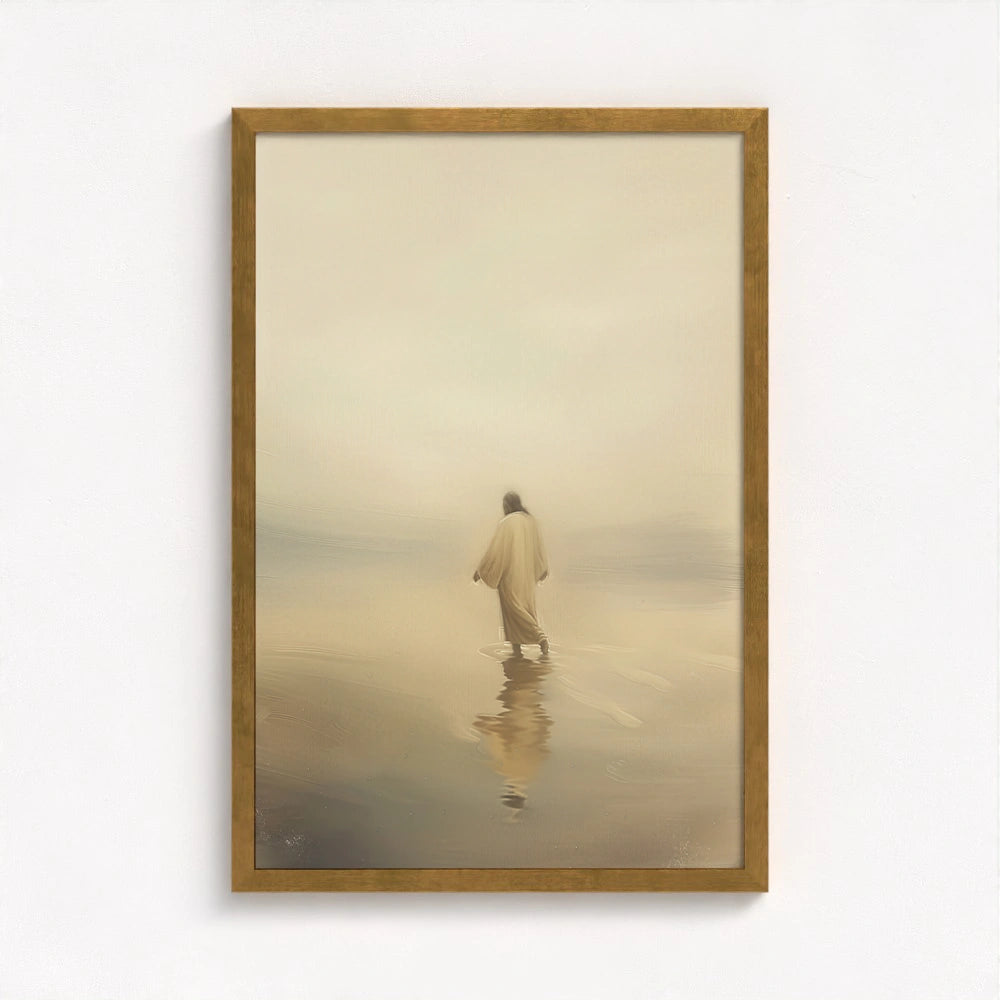 Jesus Walking On Water Painting