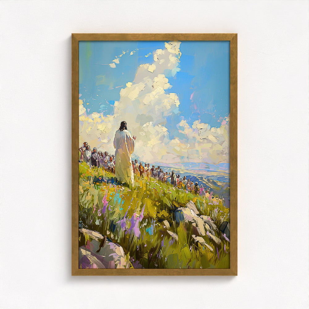 Sermon on the Mount Painting