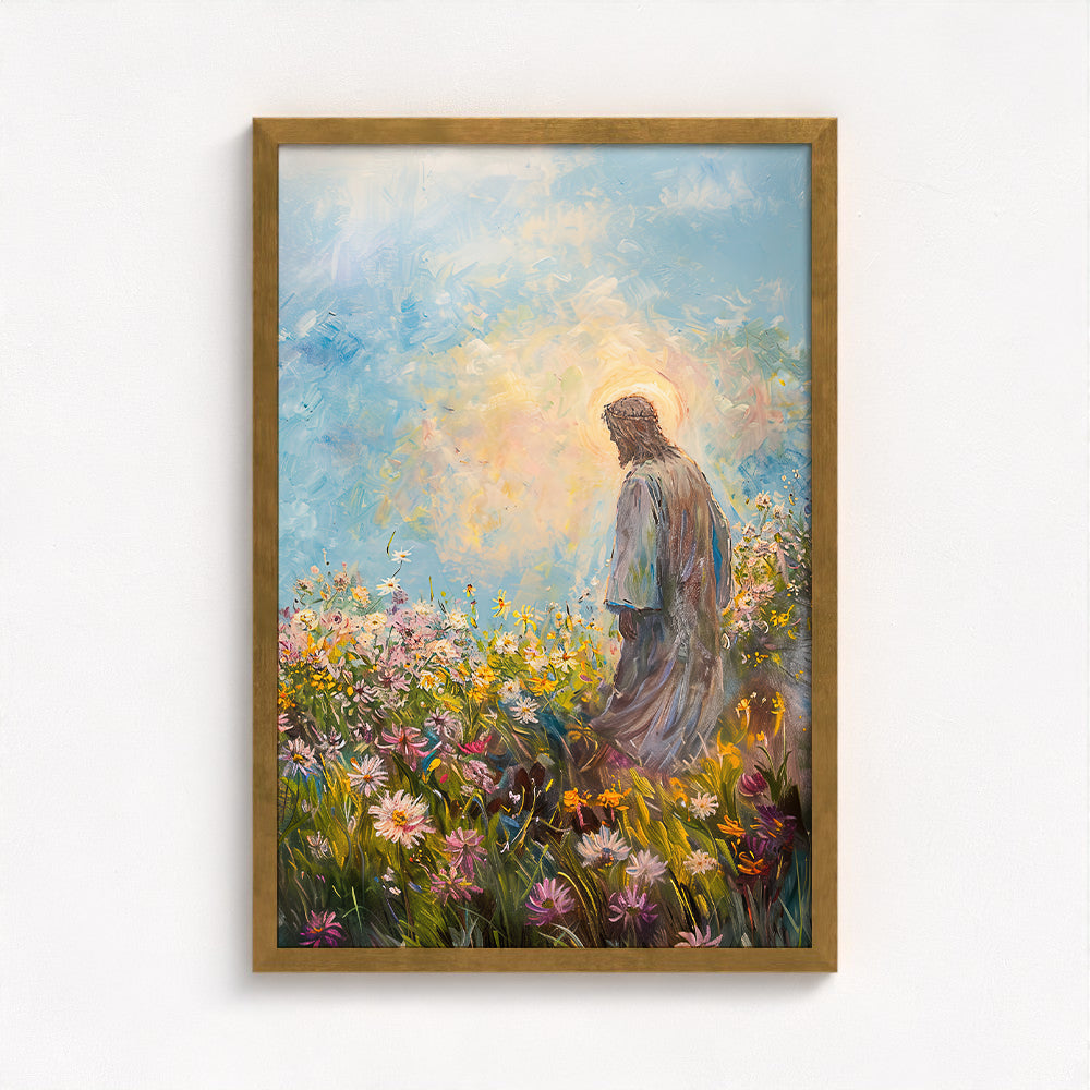 Field of Grace - Jesus Painting