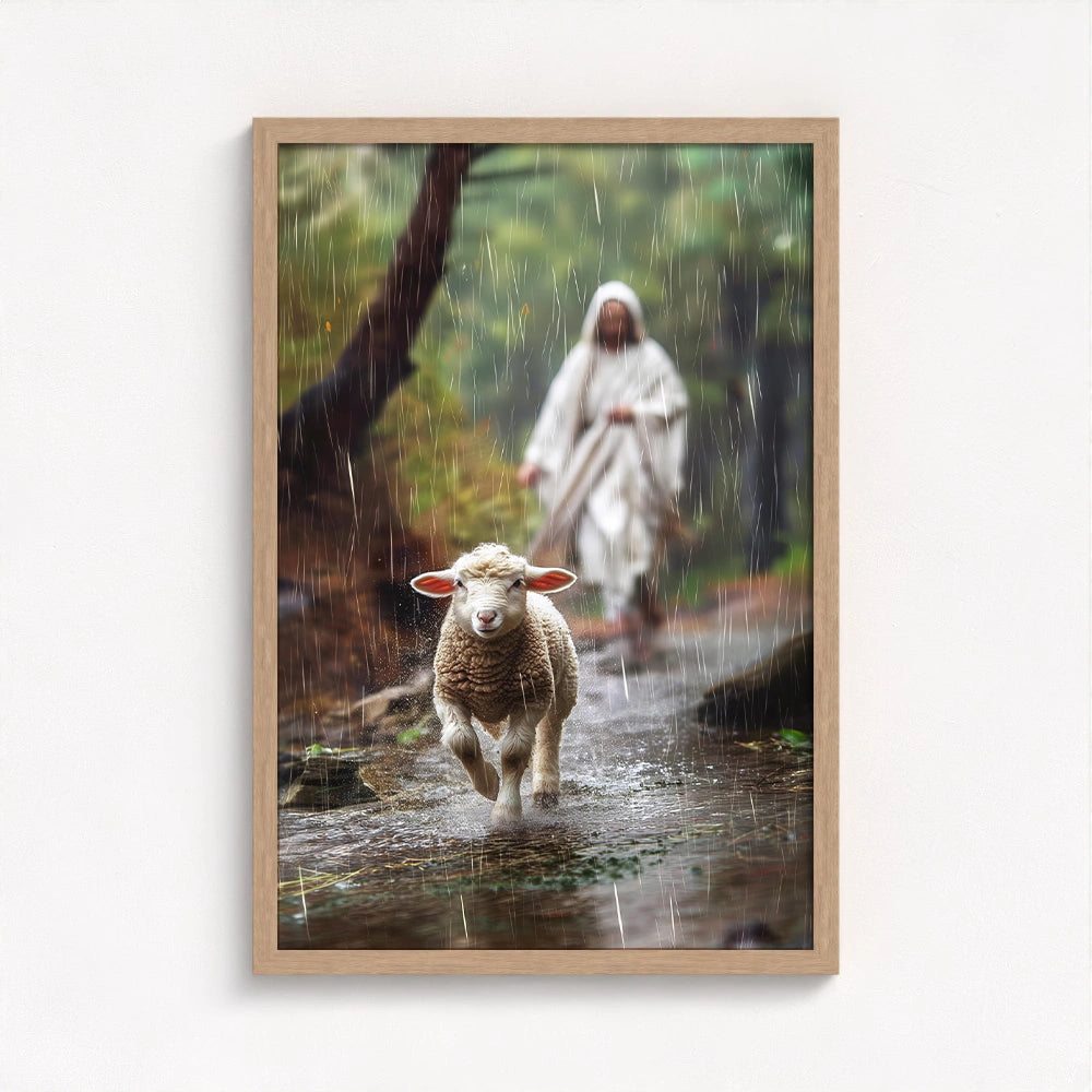 Picture of Jesus and Lamb