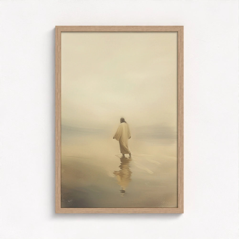 Jesus Walking On Water Painting