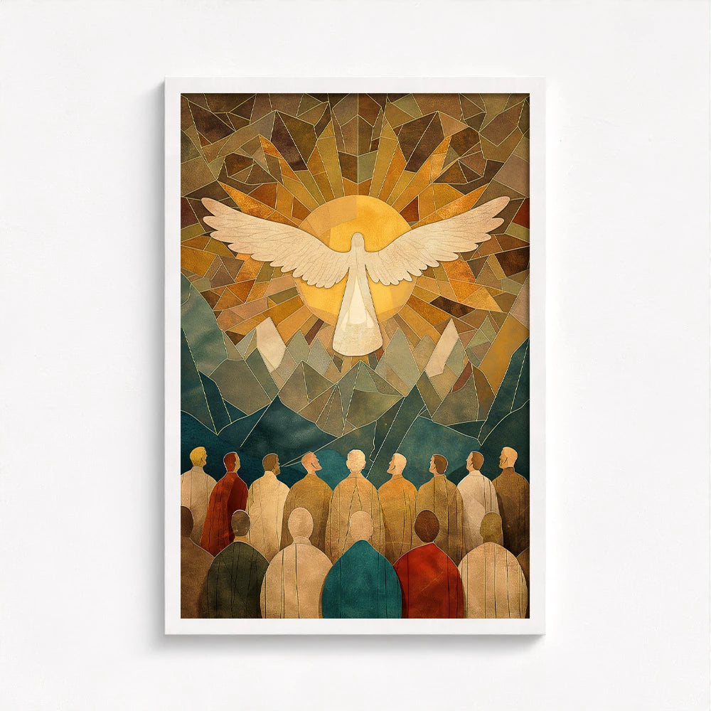 Holy Spirit Art - Pentecost Moment