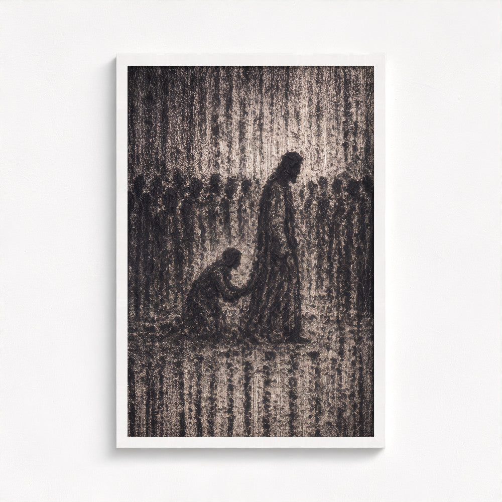 Painting of Woman Touching Jesus' Robe