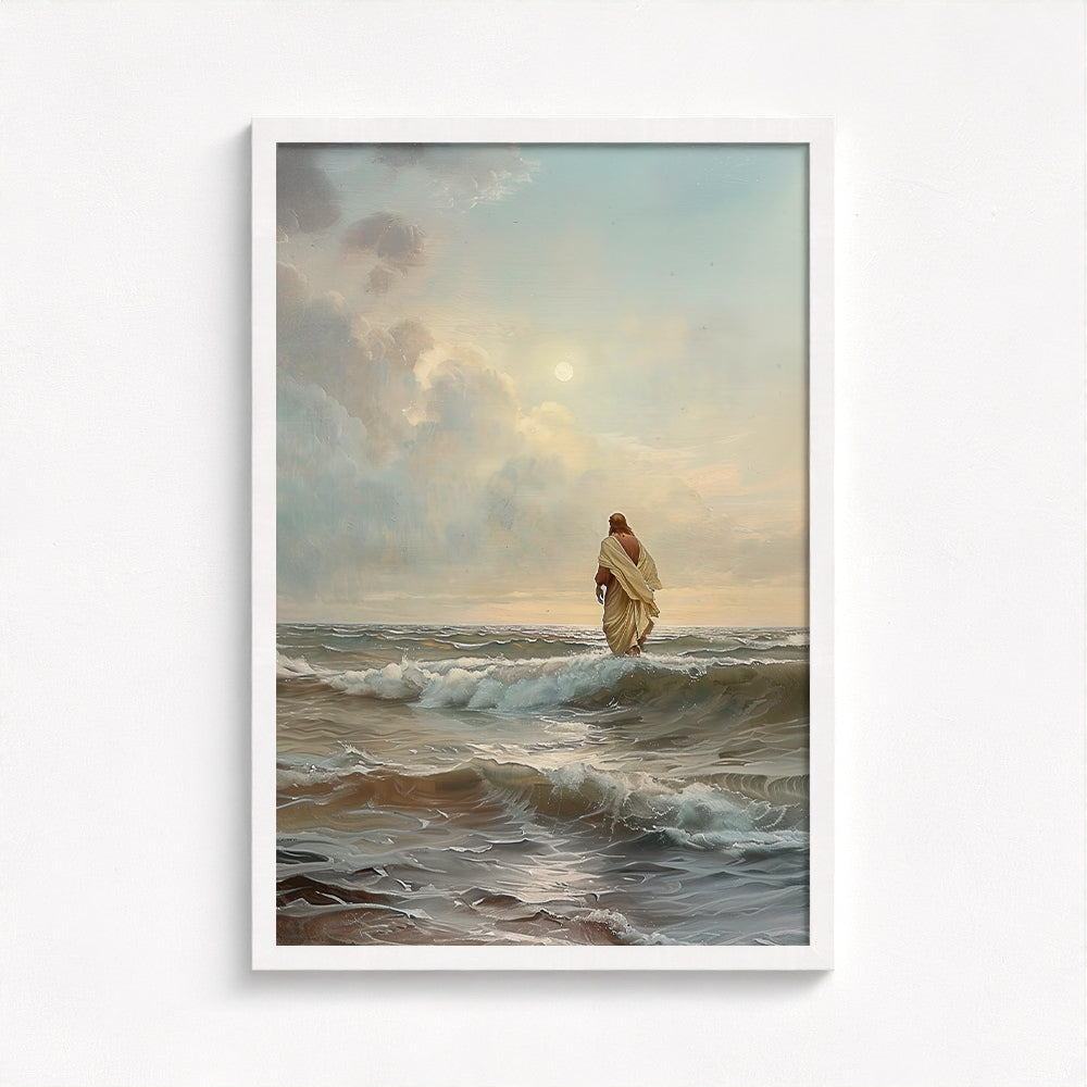 Painting of Jesus Walking on Water
