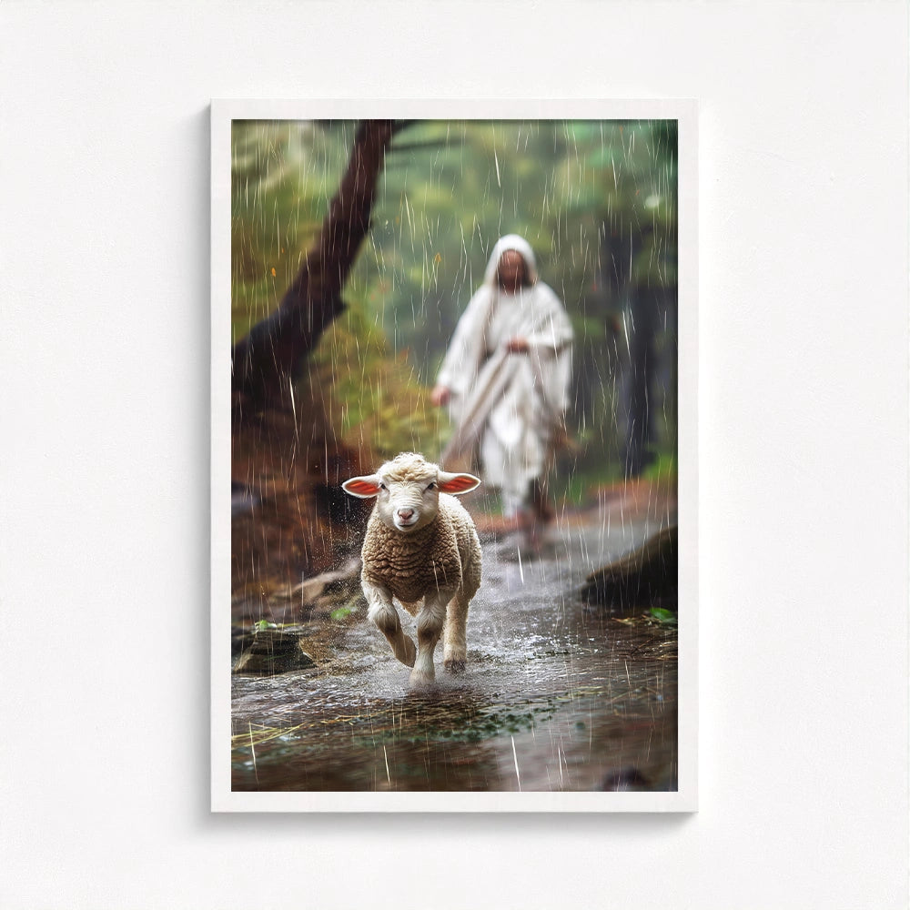 Picture of Jesus and Lamb