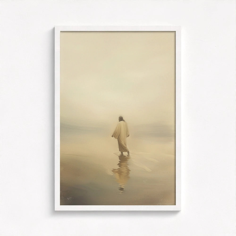 Jesus Walking On Water Painting
