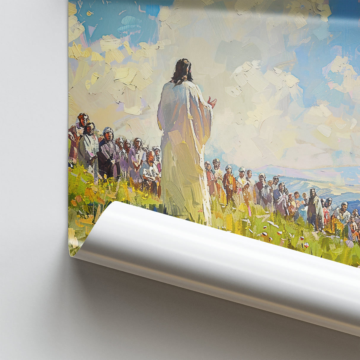 Sermon on the Mount Painting