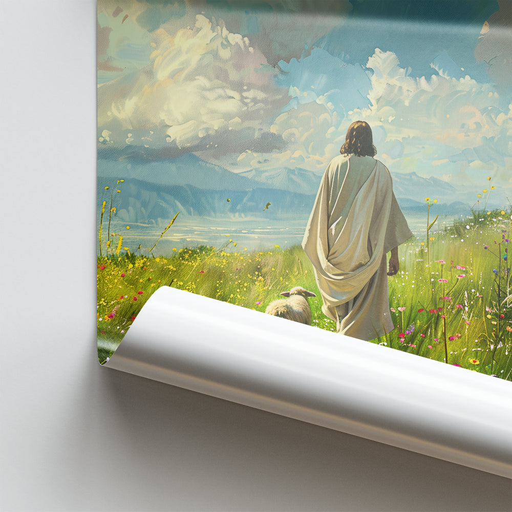 Jesus the Good Shepherd Painting