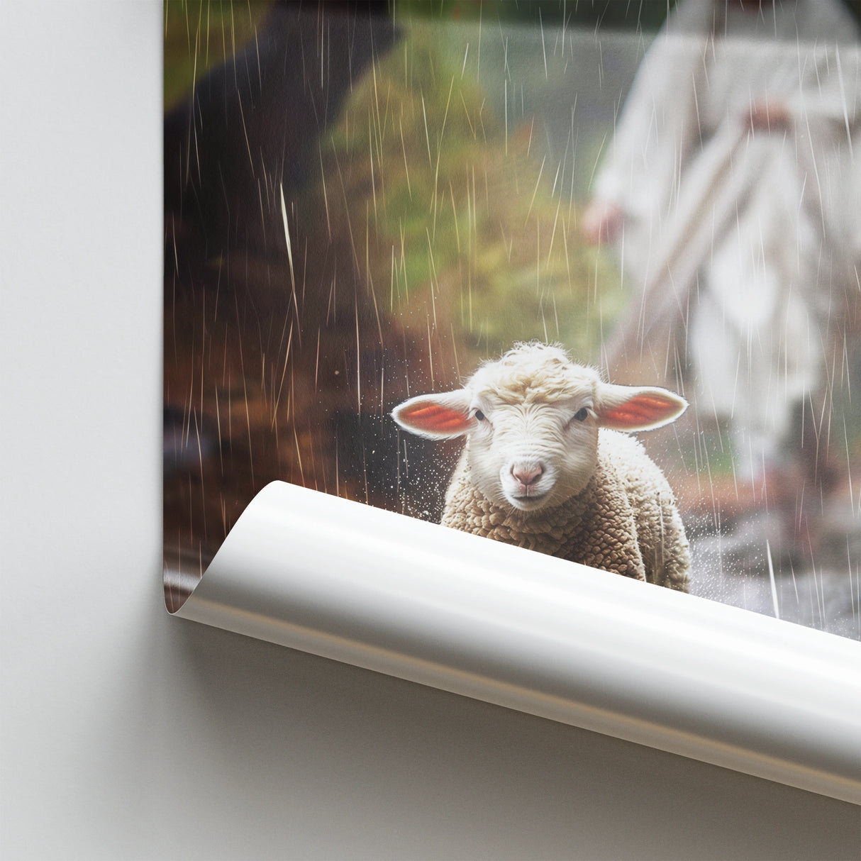 Picture of Jesus and Lamb