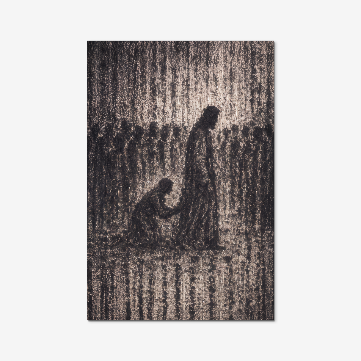 Painting of Woman Touching Jesus' Robe