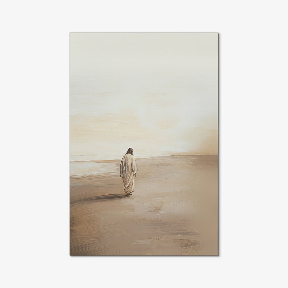 Following His Grace - Jesus Wall Art