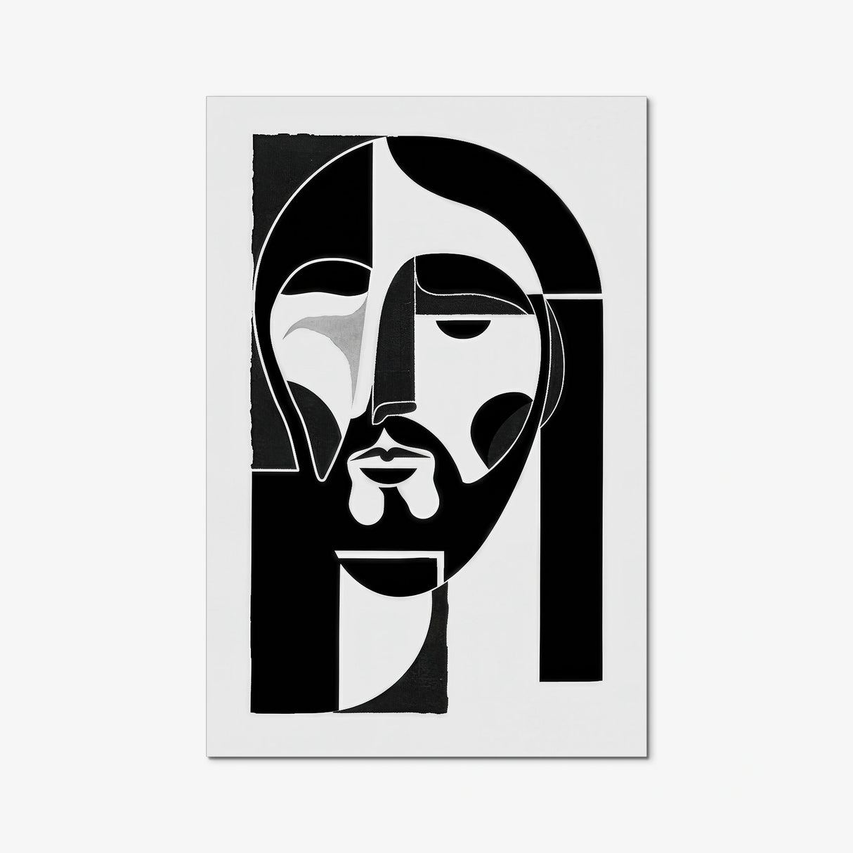 Jesus Abstract Painting