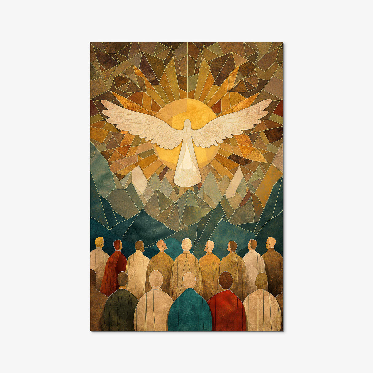 Holy Spirit Art - Pentecost Moment