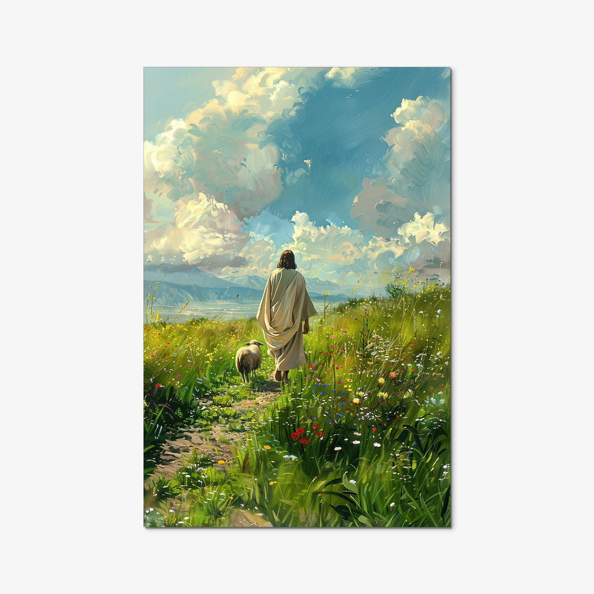 Jesus the Good Shepherd Painting