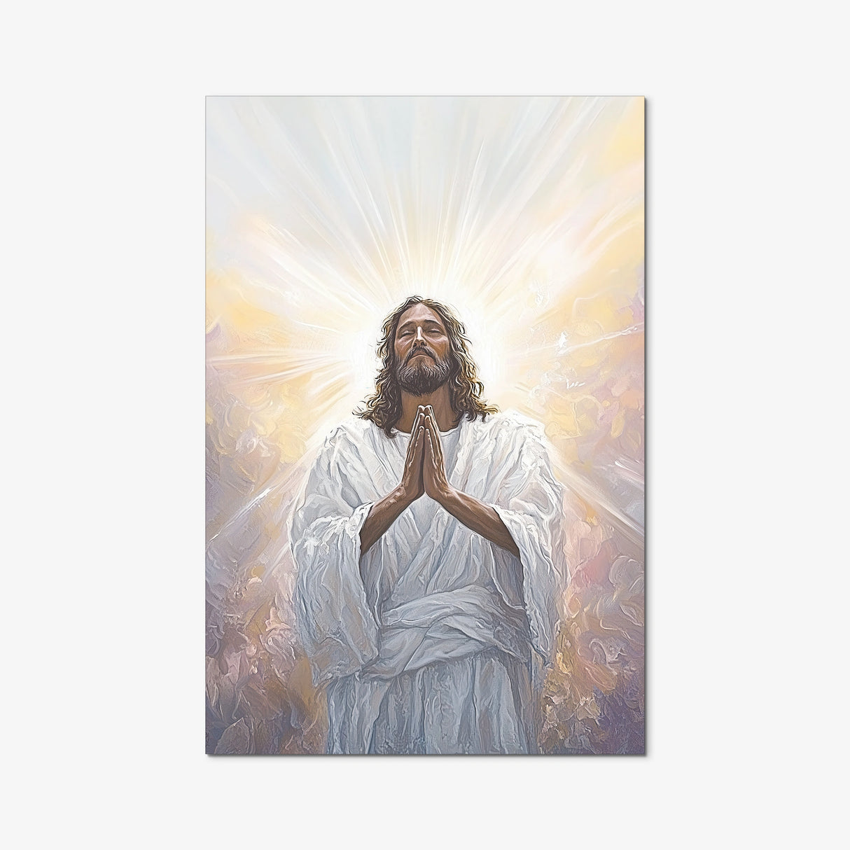 Painting of Jesus - Radiant Prayer