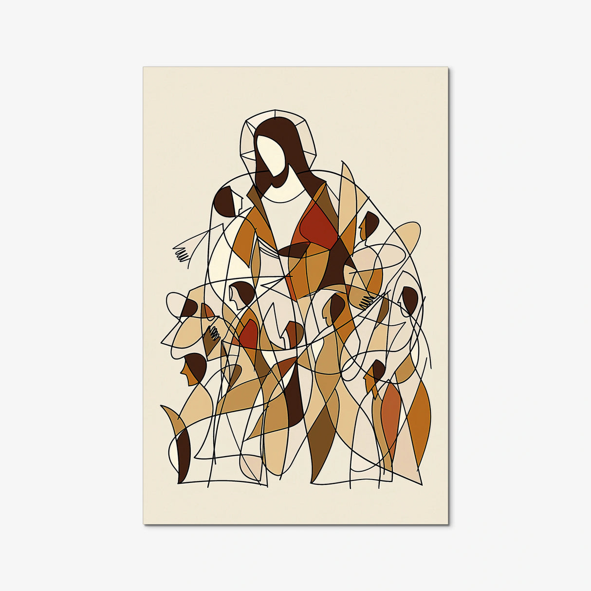 Contemporary Jesus Art - Jesus with Children