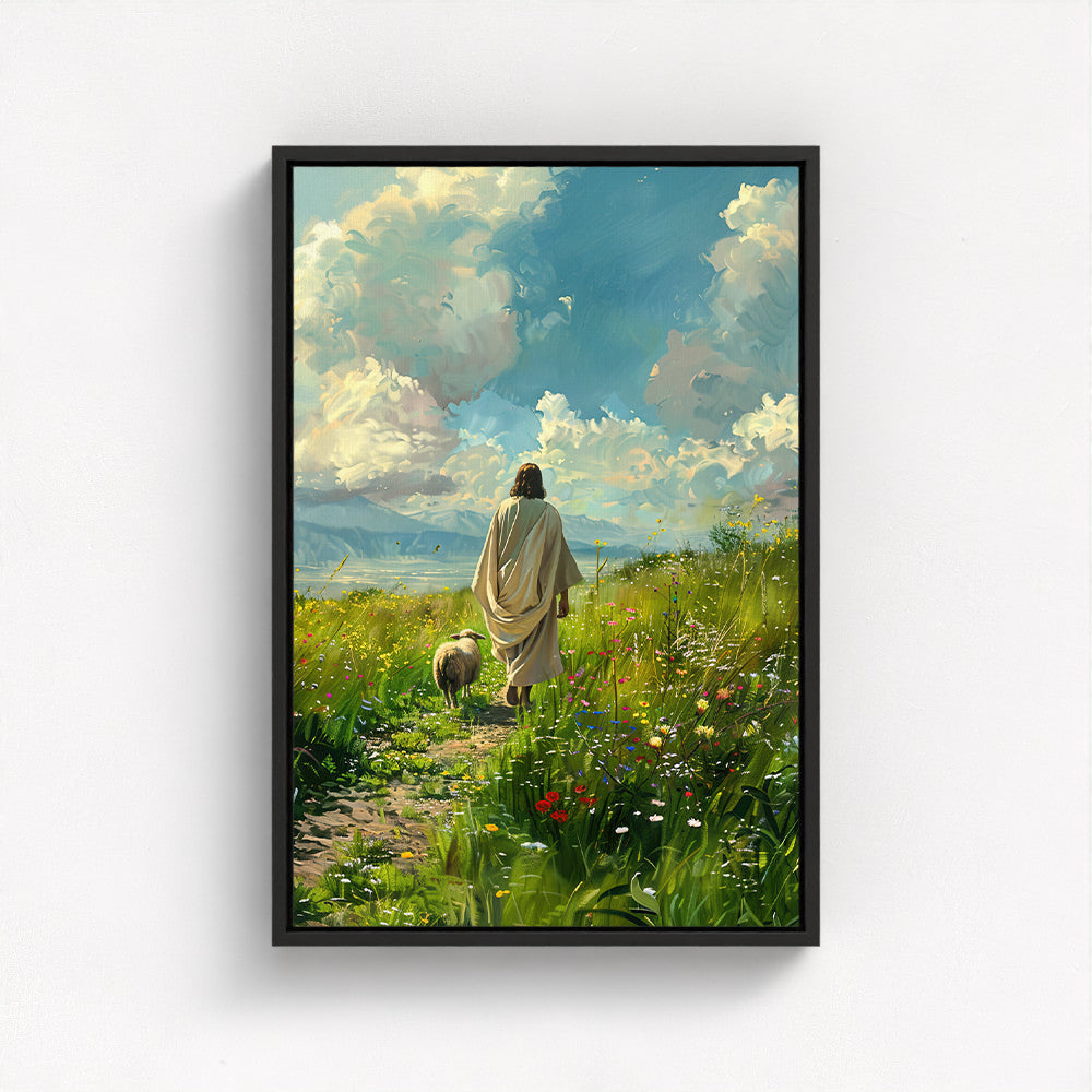 Jesus the Good Shepherd Painting