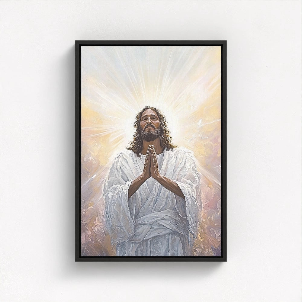 Painting of Jesus - Radiant Prayer