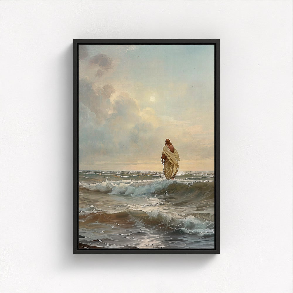 Painting of Jesus Walking on Water