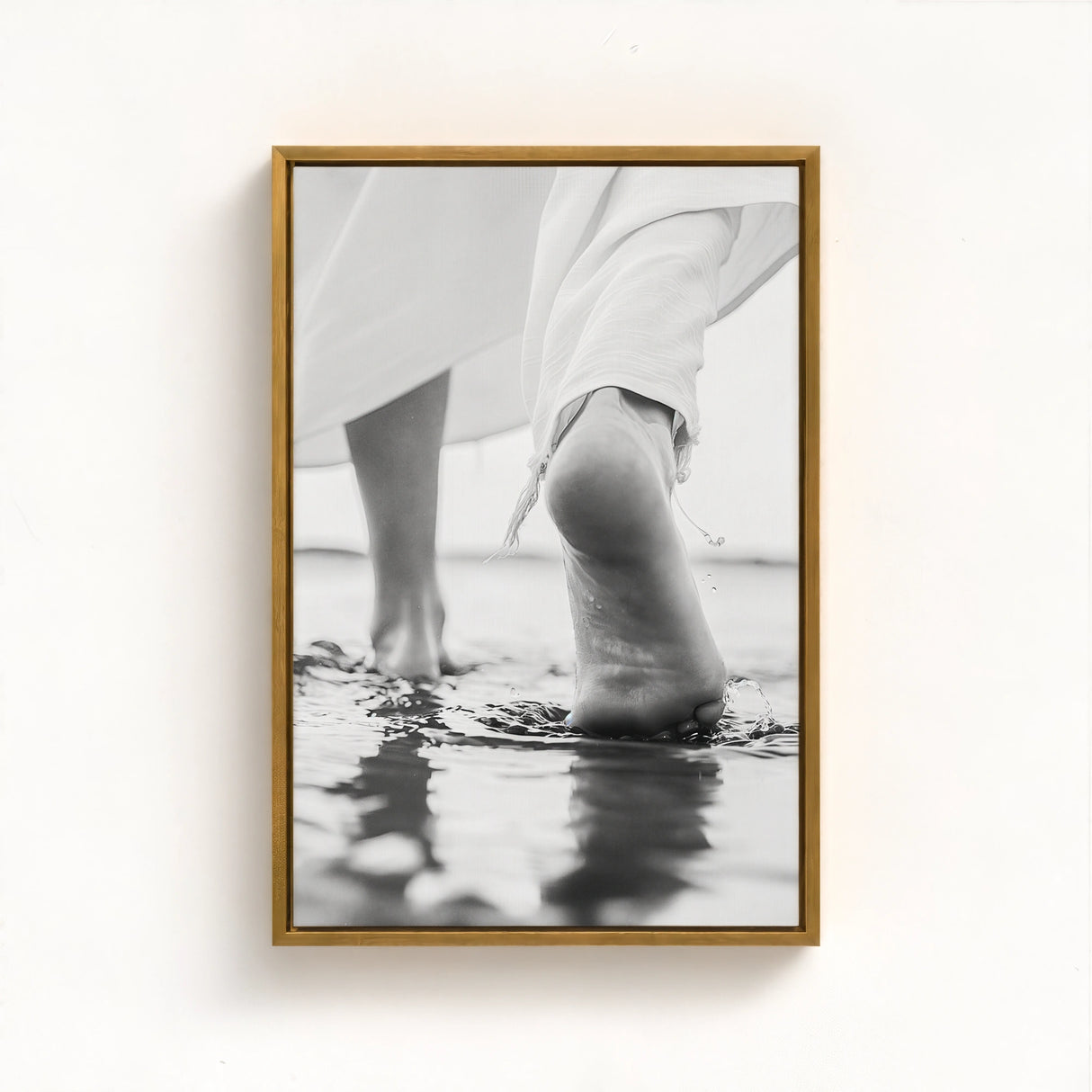 Steps of Faith - Jesus Walking on Water Art