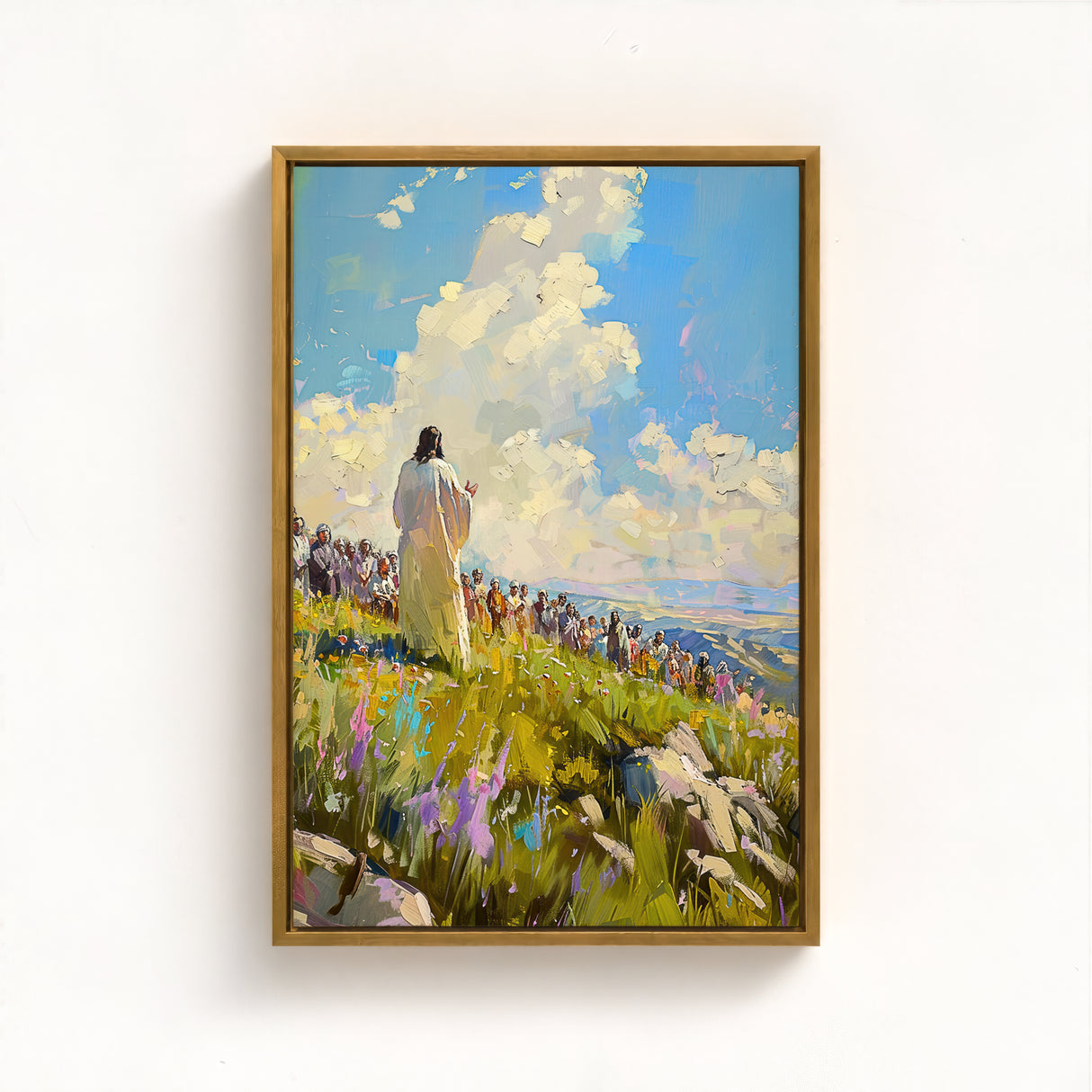 Sermon on the Mount Painting