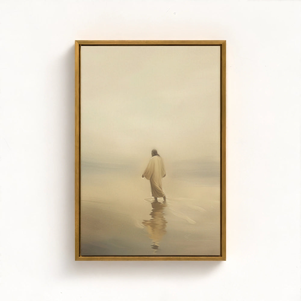 Jesus Walking On Water Painting