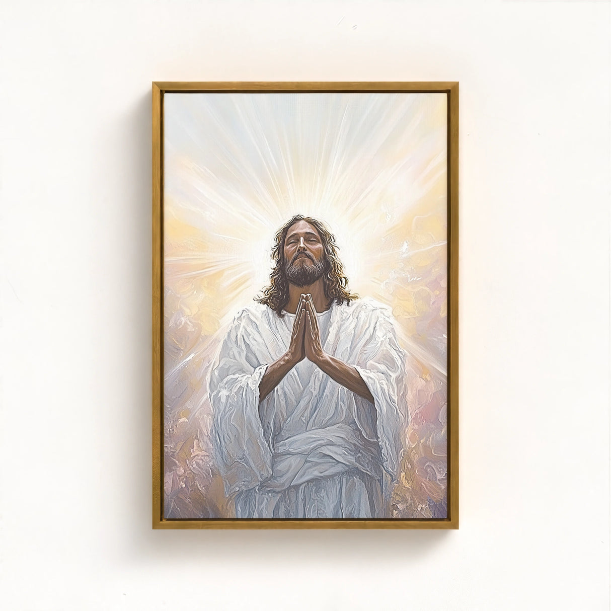 Painting of Jesus - Radiant Prayer