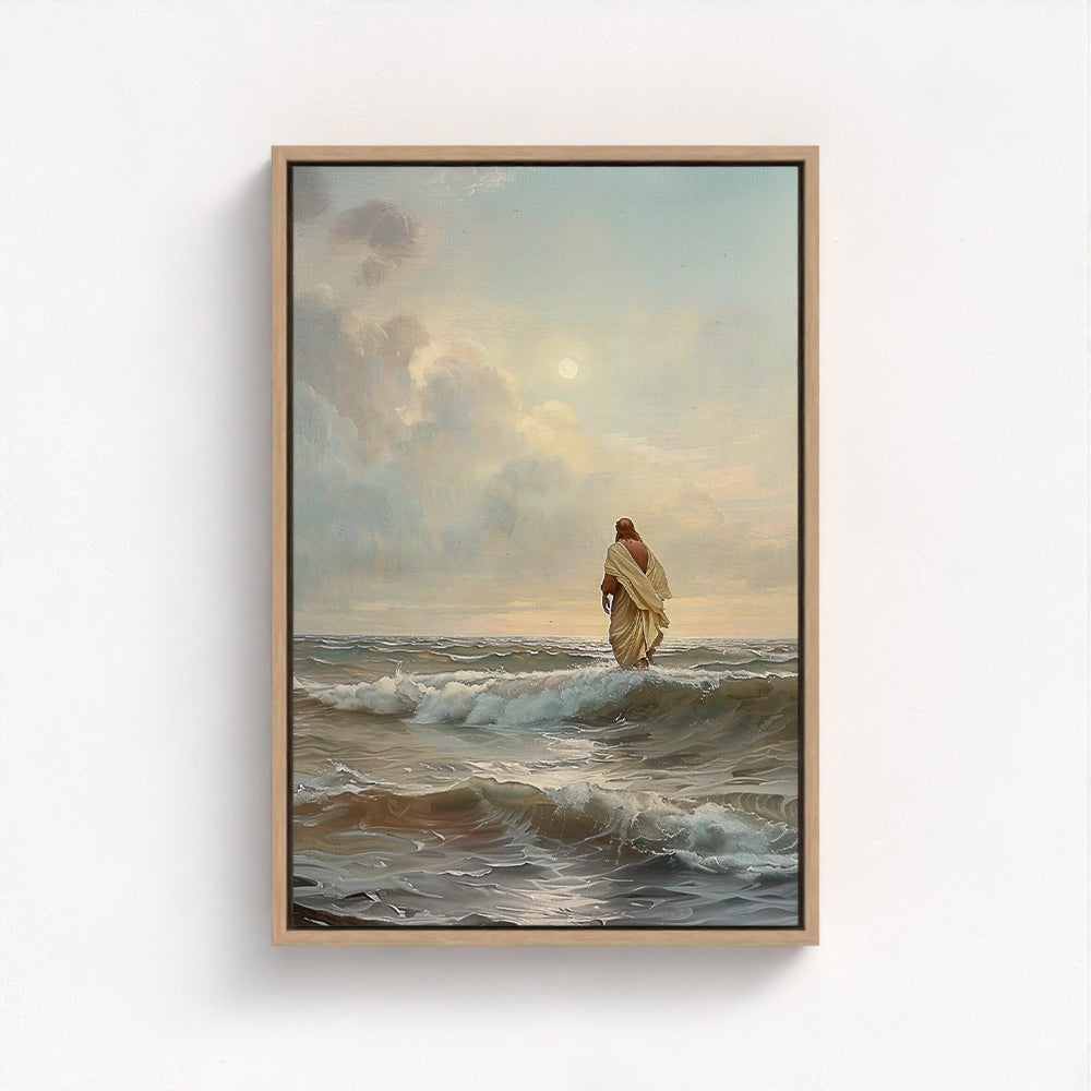 Painting of Jesus Walking on Water