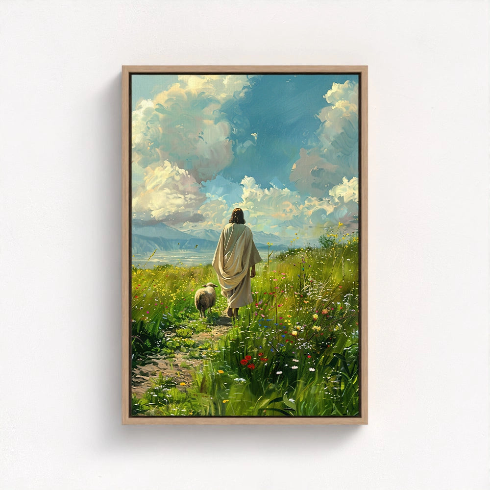 Jesus the Good Shepherd Painting