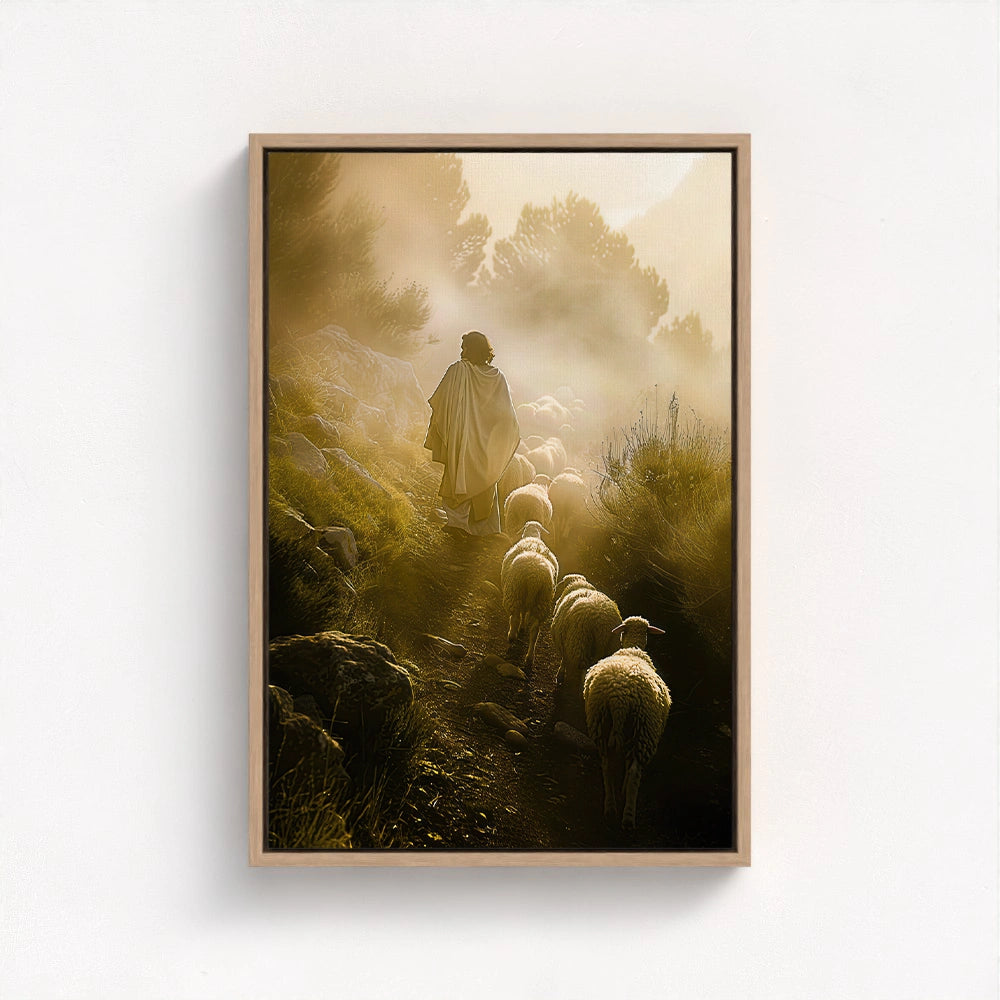 Jesus Leaves the 99 Art