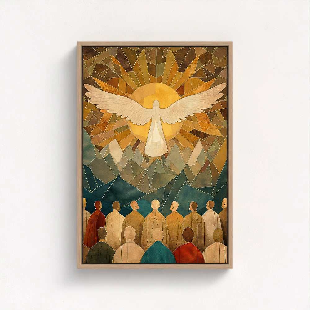 Holy Spirit Art - Pentecost Moment