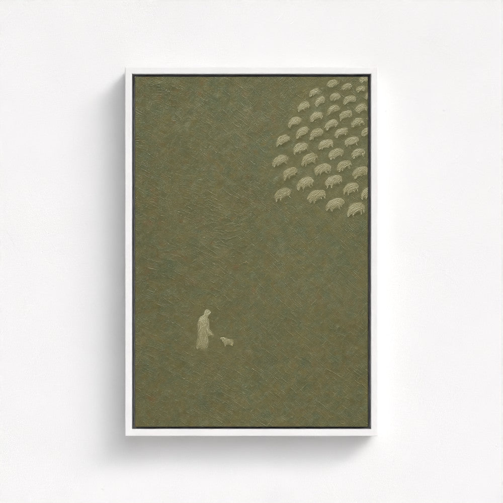 Jesus And The Lost Sheep Painting