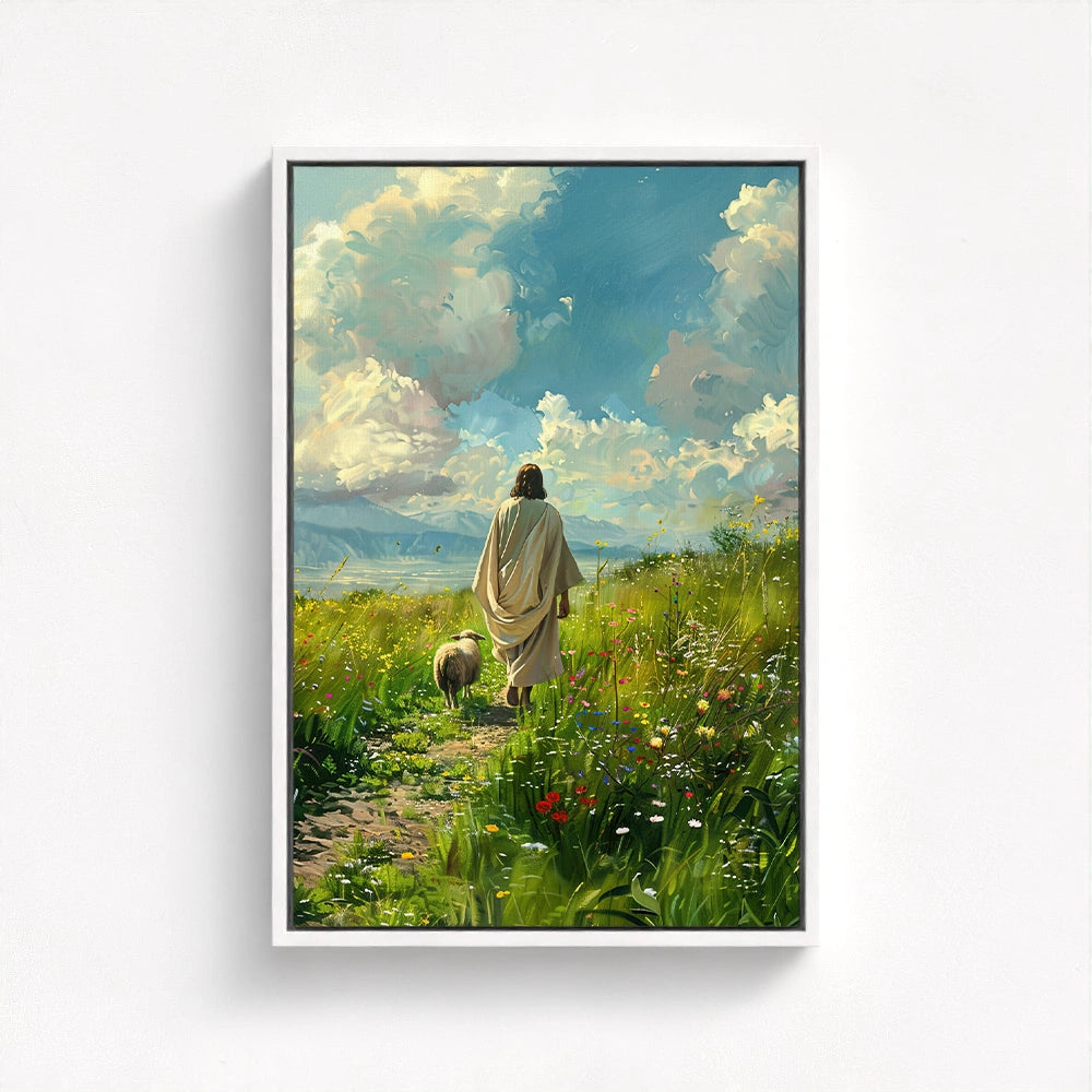 Jesus the Good Shepherd Painting