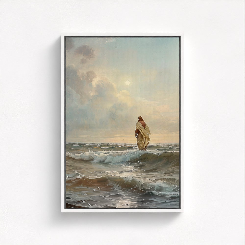 Painting of Jesus Walking on Water