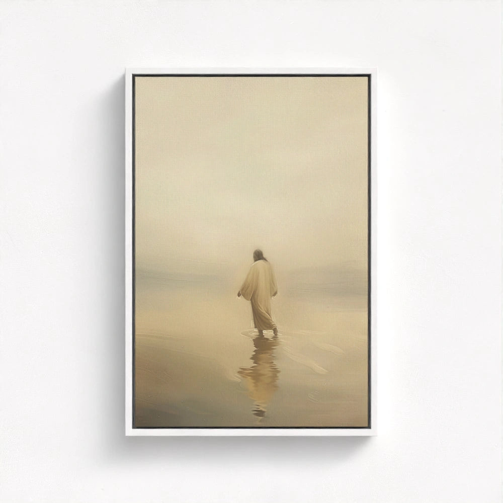 Jesus Walking On Water Painting