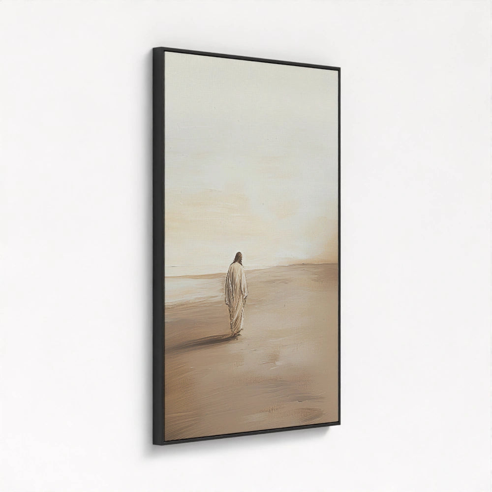 Following His Grace - Jesus Wall Art