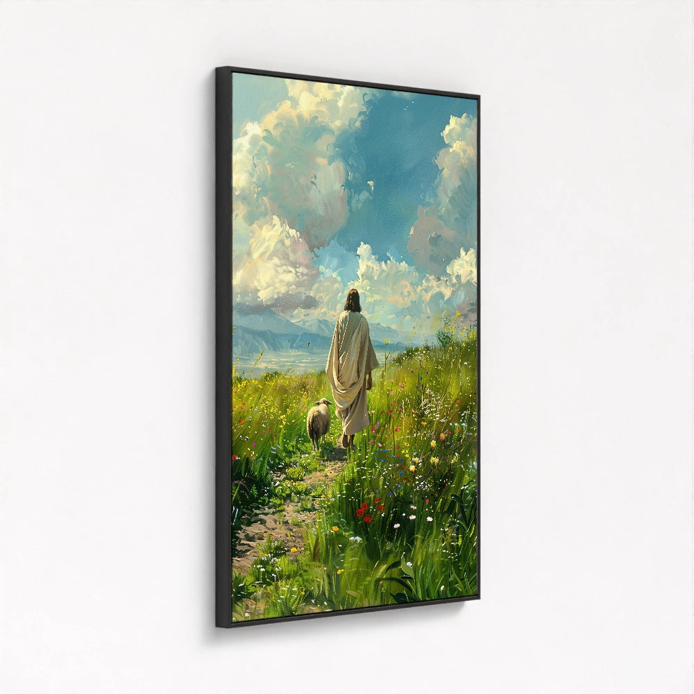 Jesus the Good Shepherd Painting