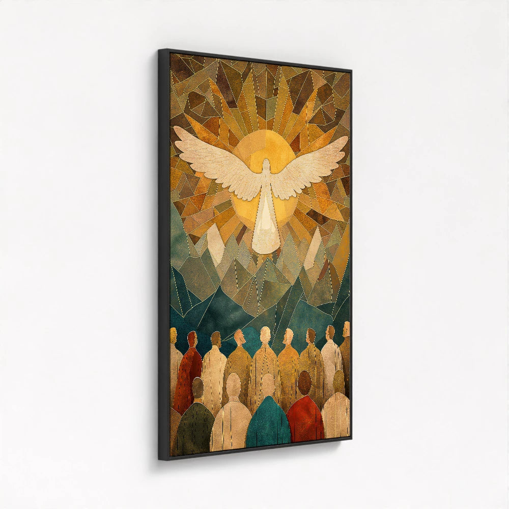 Holy Spirit Art - Pentecost Moment