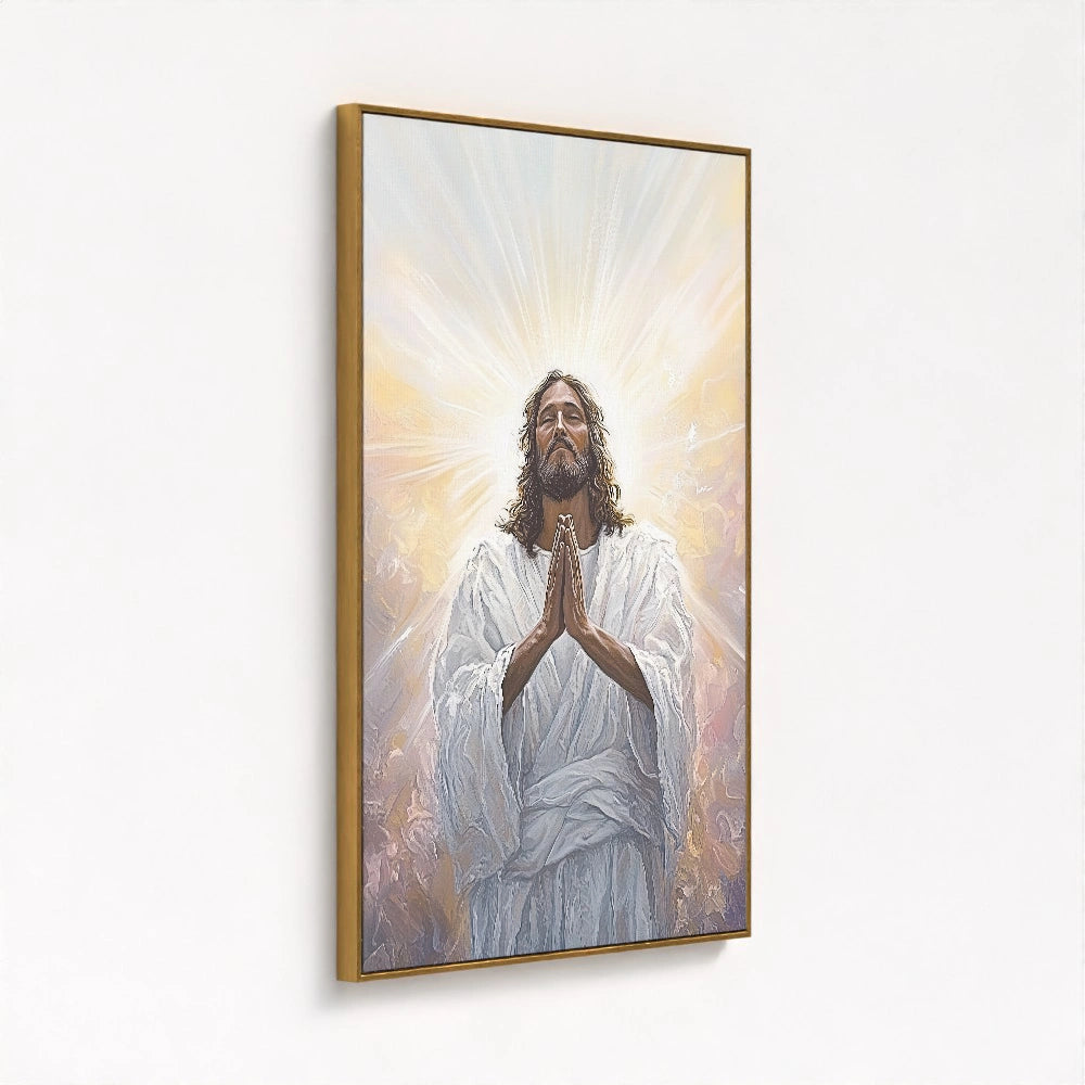 Painting of Jesus - Radiant Prayer